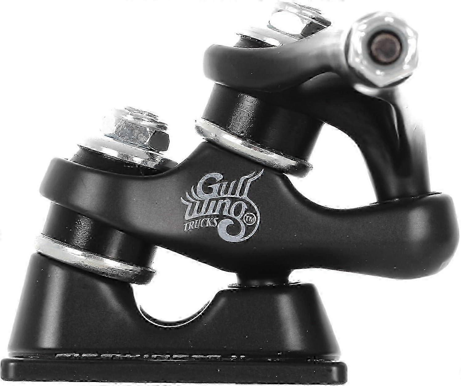 Gullwing Sidewinder II Longboard Skateboard Double Kingpin Achsen, 159mm schwarz, Hanger 9' Achse (2er Set)