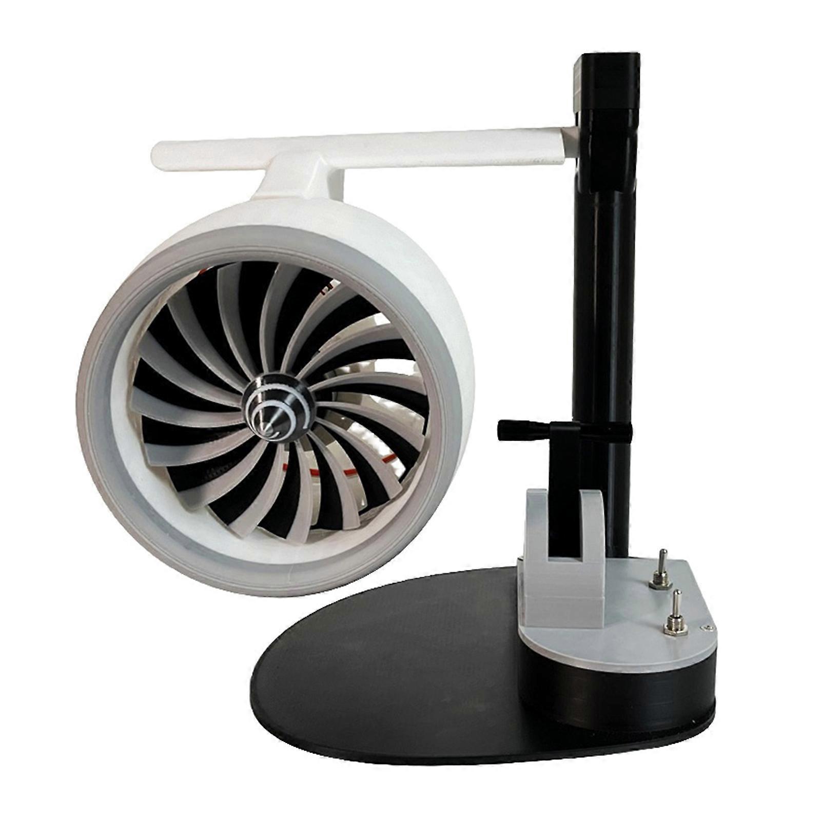 Mini Jet Engine USB Fan with Humidifier Function for Cooling and Decoration in Room or Office Space  red light