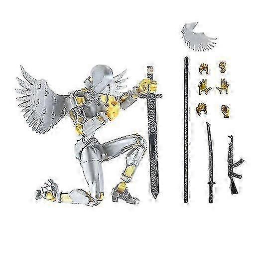 Doll,Action Figure Action Figure Printed Movable 13 Articulated Robot Dummy Action Figures Valentines Gifts For Him