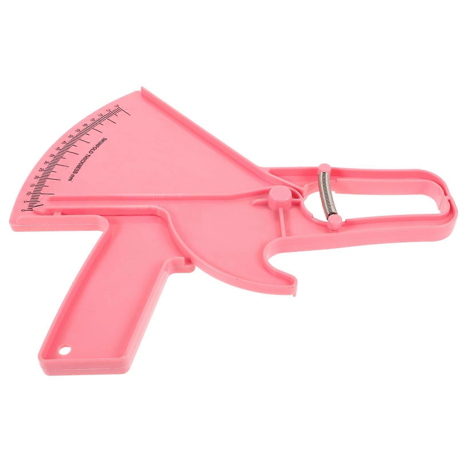 Body Fat Caliper Skinfold Measurement Tool with Lightweight Durable Design for Home and Gym Use