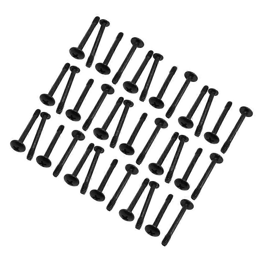 50pcs Screws Computer Screws Computer Case Fan Screws PC Case Fan Mounting Screws