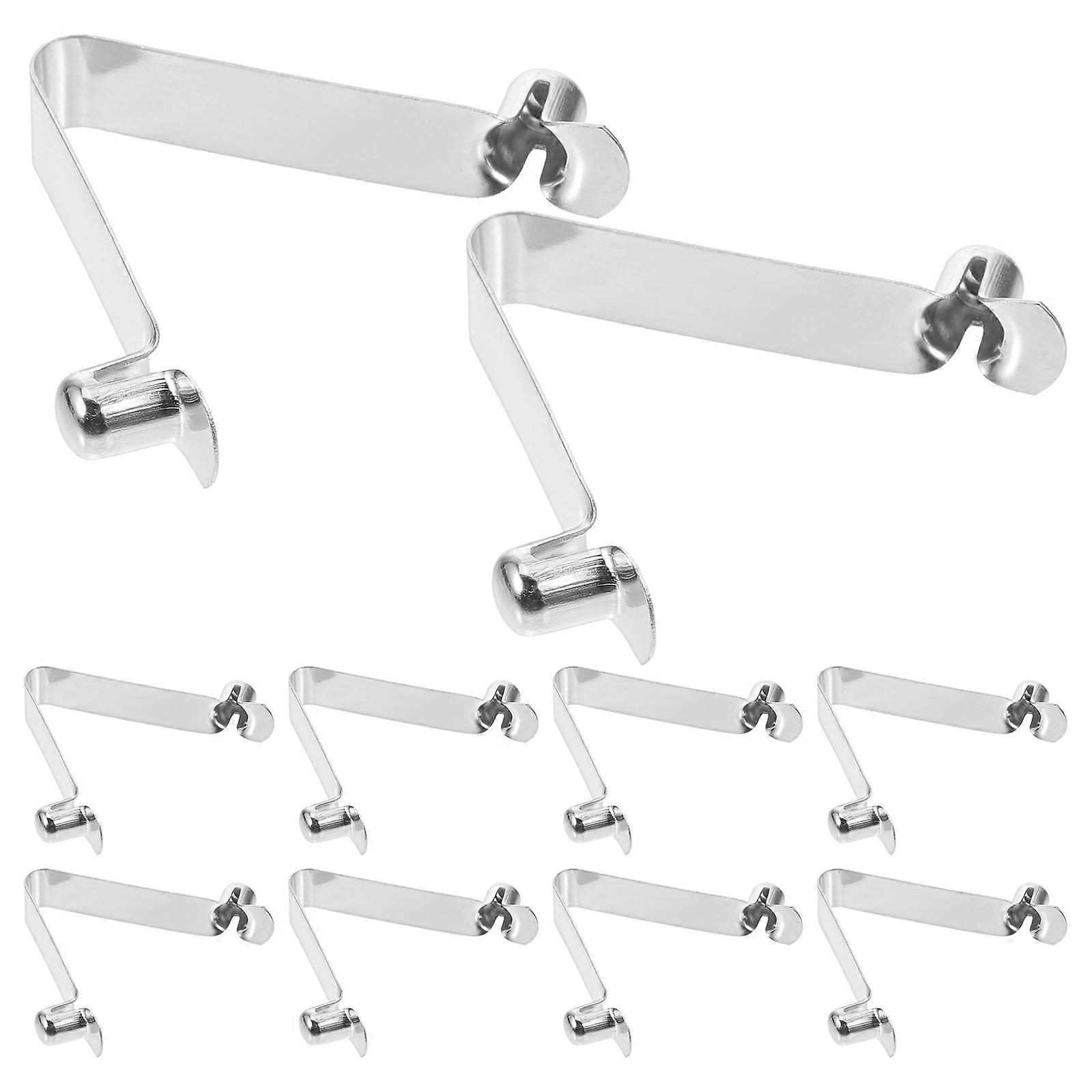 10Pcs Kayak Paddle Pipe Spring Boat Snap Clip Buckle for Diy Compression Spring