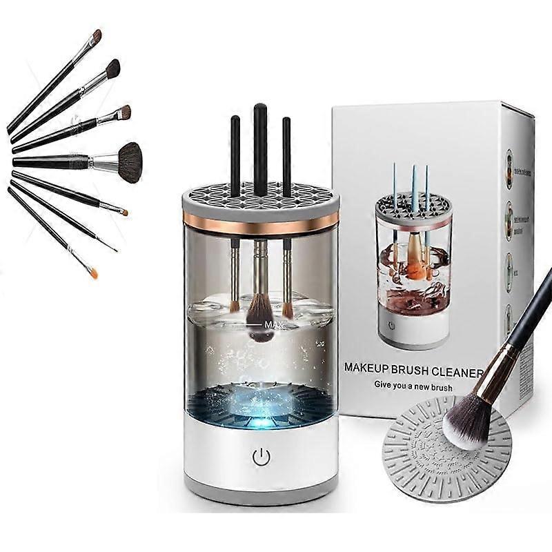 Electric Makeup Brush Cleaner for Deep Cleaning, One-Button Operation, USB Powered