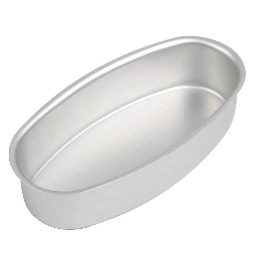 Oval Shaped Cake Baking Pan Baking Plate Bread Mold Baking Gadget Bread Baking Tray for Home Kitchen Restaurant