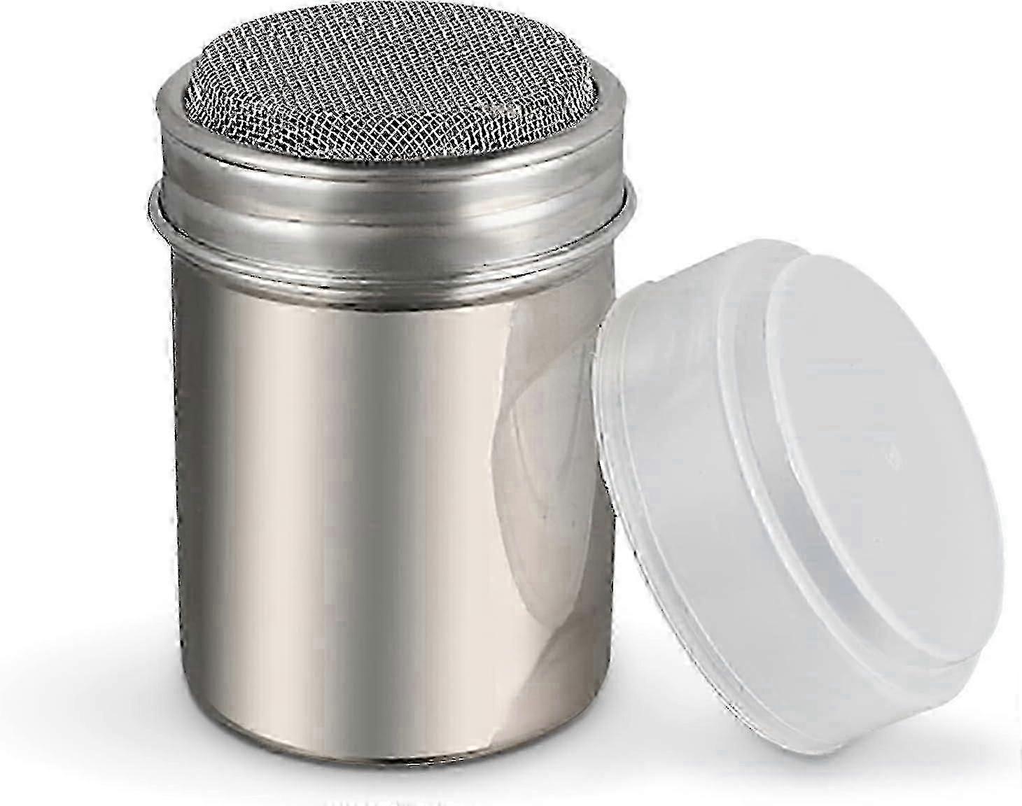 Stainless Steel Cocoa and Icing Sugar Shaker - Perfect for Baking with Powdered Ingredients