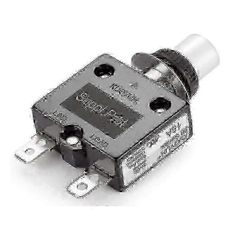 e Kuoyuh 98 Series 15a Manual Reset Thermal Overload Protector Switch 3a-50a Straight Pin Screw Pin Mini Circuit Breaker f26