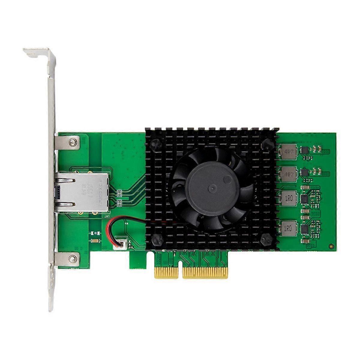 PCIe X4 X540-T1 10GB Ethernet Server Network Card Single-Port 100/1000/10000Mbps Supports UEFI for W