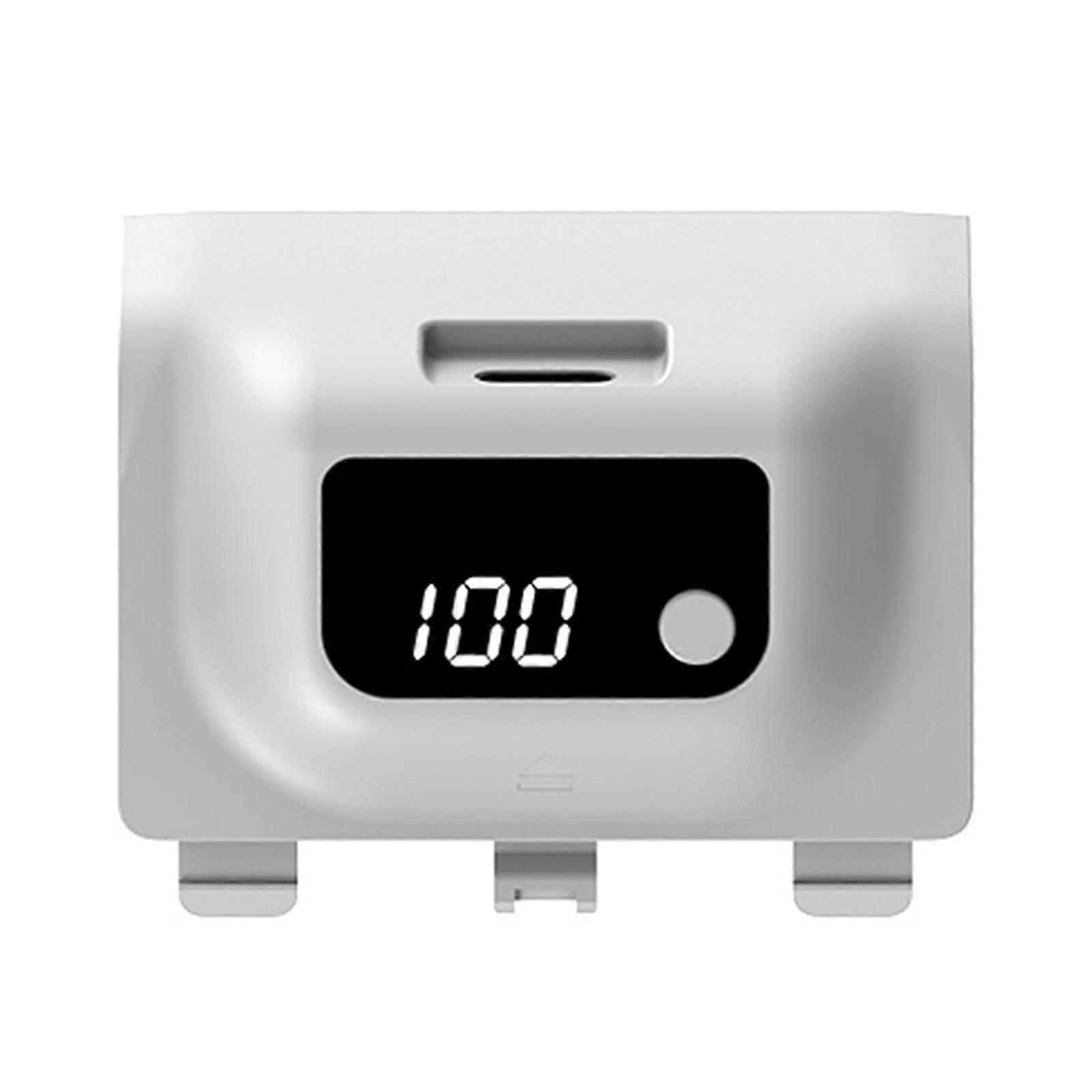 Controller Rechargeable Battery Pack For XBS/XBX, 1400mAh High Capacity, LED Digital Display, Small Design  White