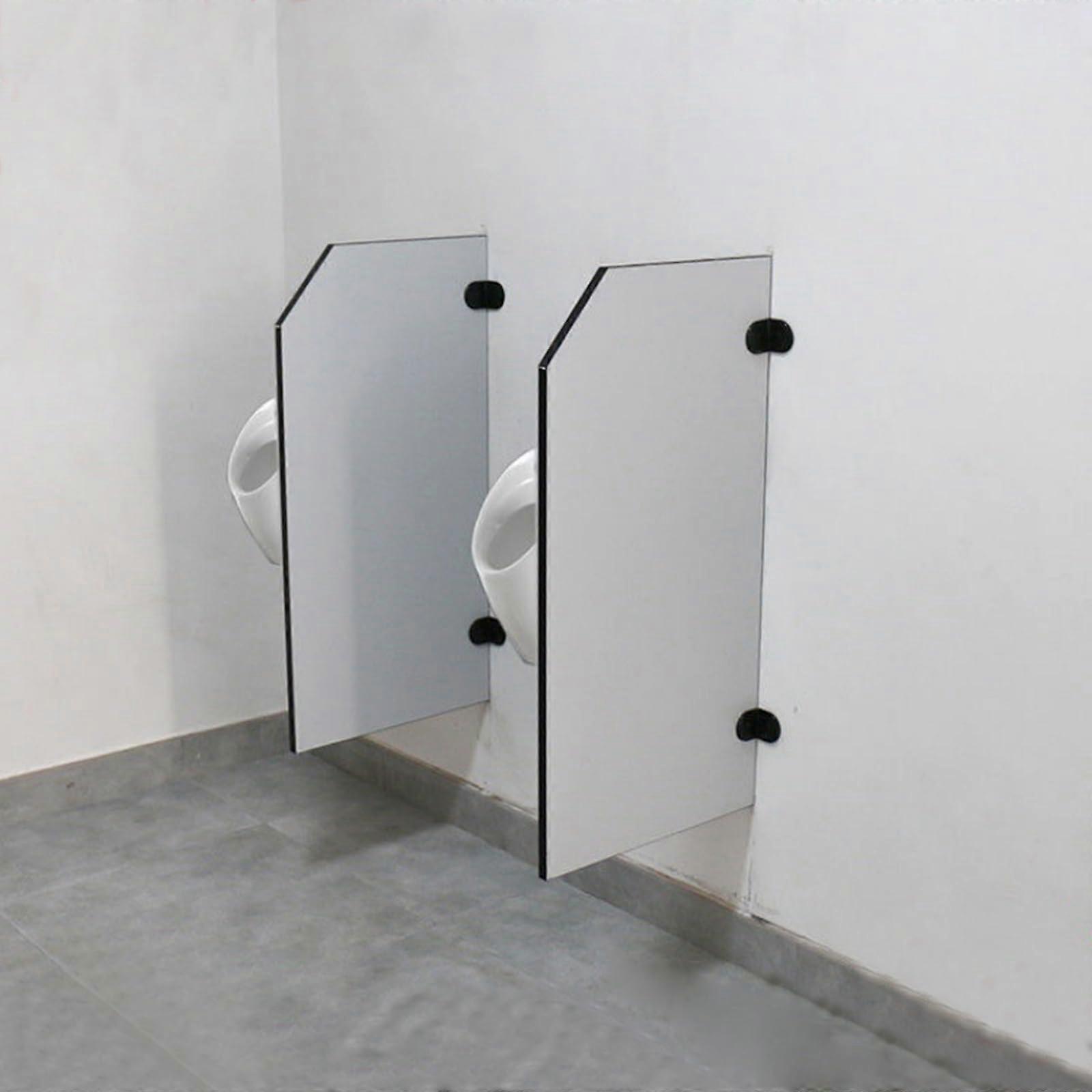 WallMounted Urinal Privacy Screen Divider with Mounting Kit for Public Toilets, Schools, Malls, 5 Pack