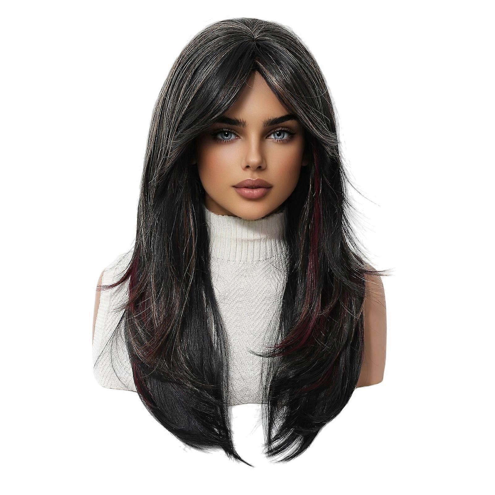 Heat-Resistant Glueless Layered Wear-and-Go Wig – Natural Look for Everyday Style