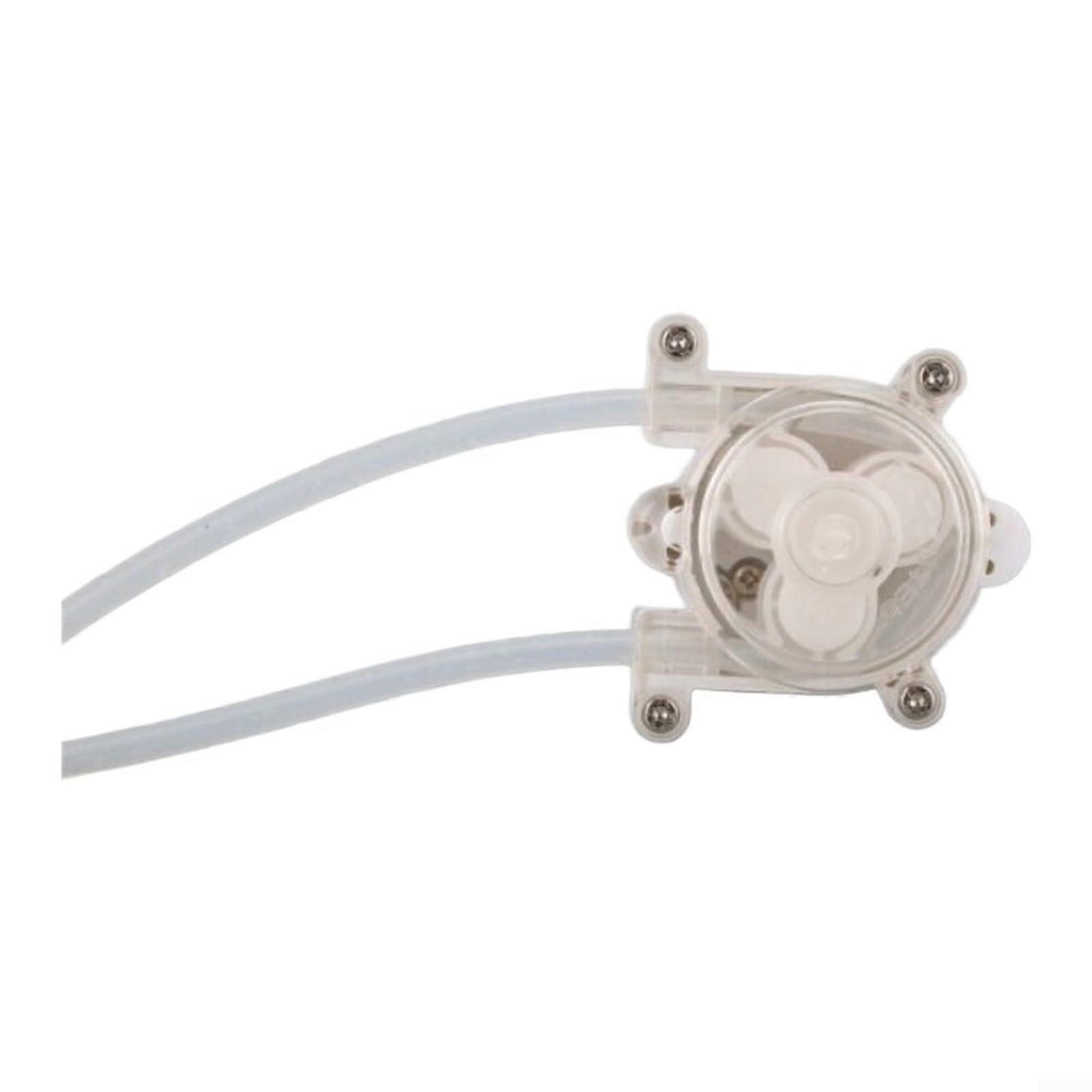 Peristaltic Pump DC 6V 80ml/min Flow Rate Engineering Plastic for Liquid Transfer Laboratory Industrial