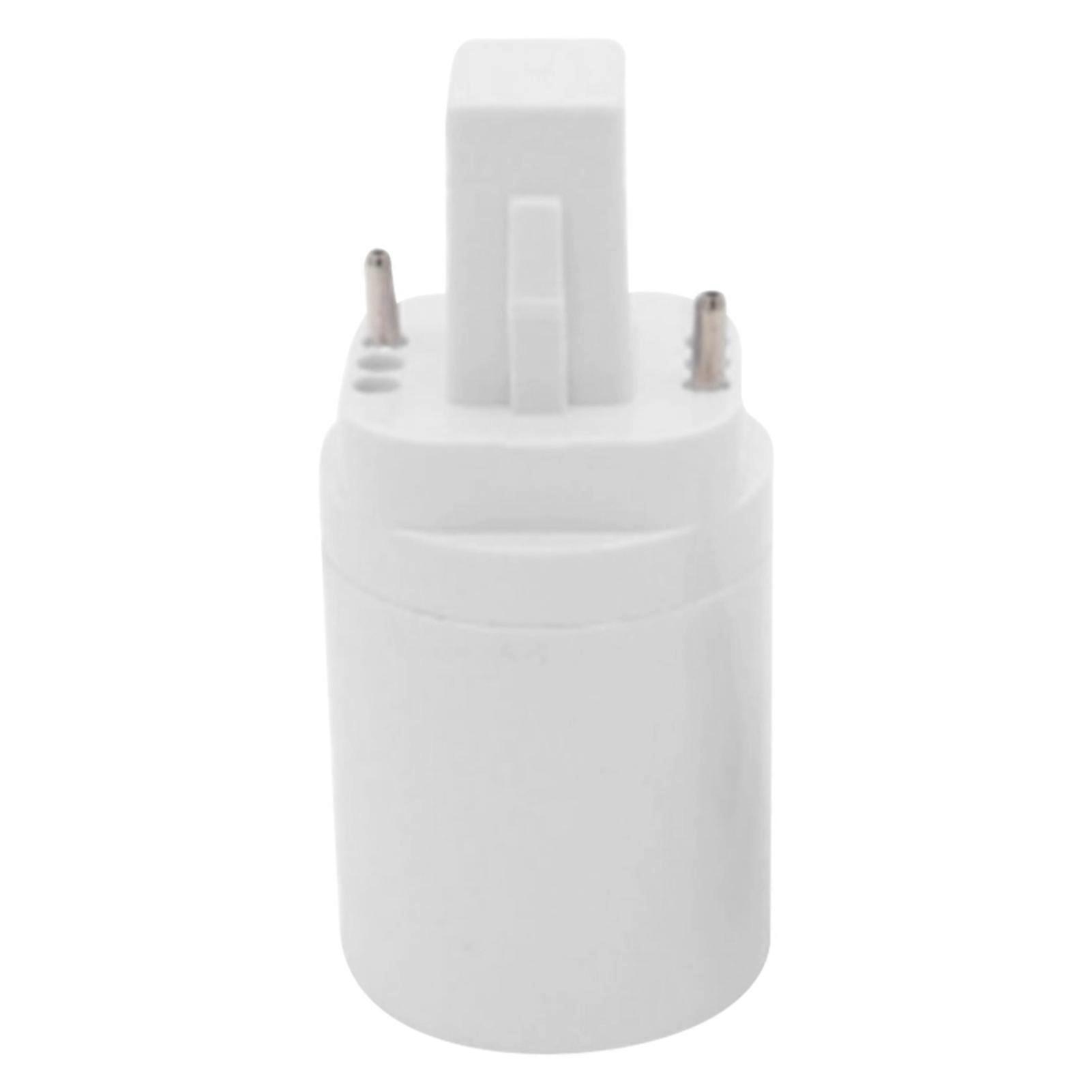 G-24 E27 lamp base converter for LED bulbs Expanding bulb choices easily. Office fixture renovation
