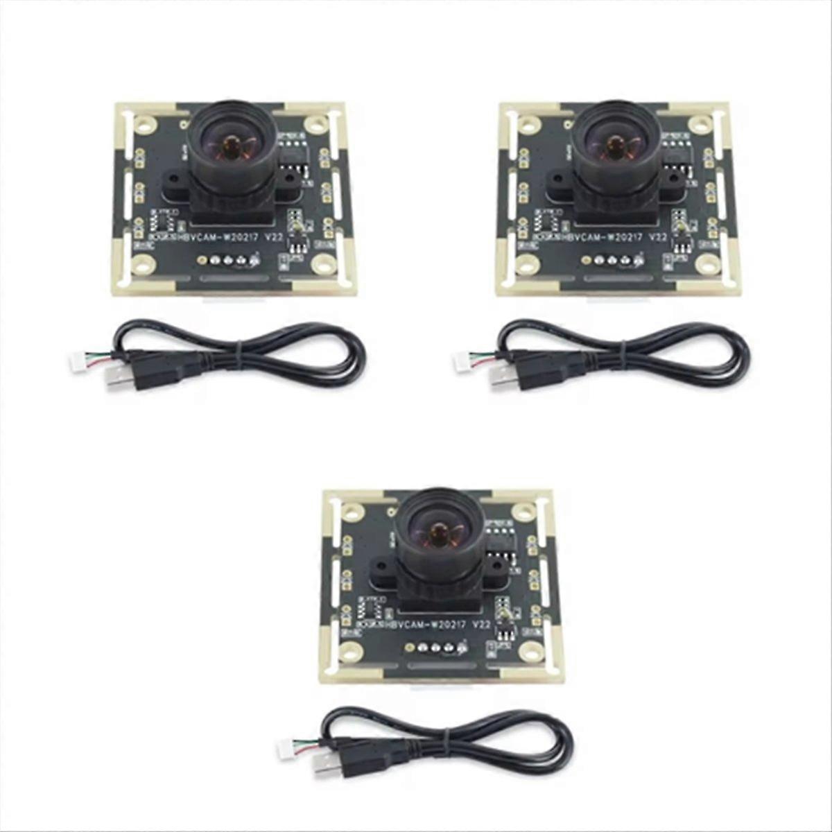 3Pcs Camera Module 100 Degree OV9732 2M Cable 1280x720 30fps