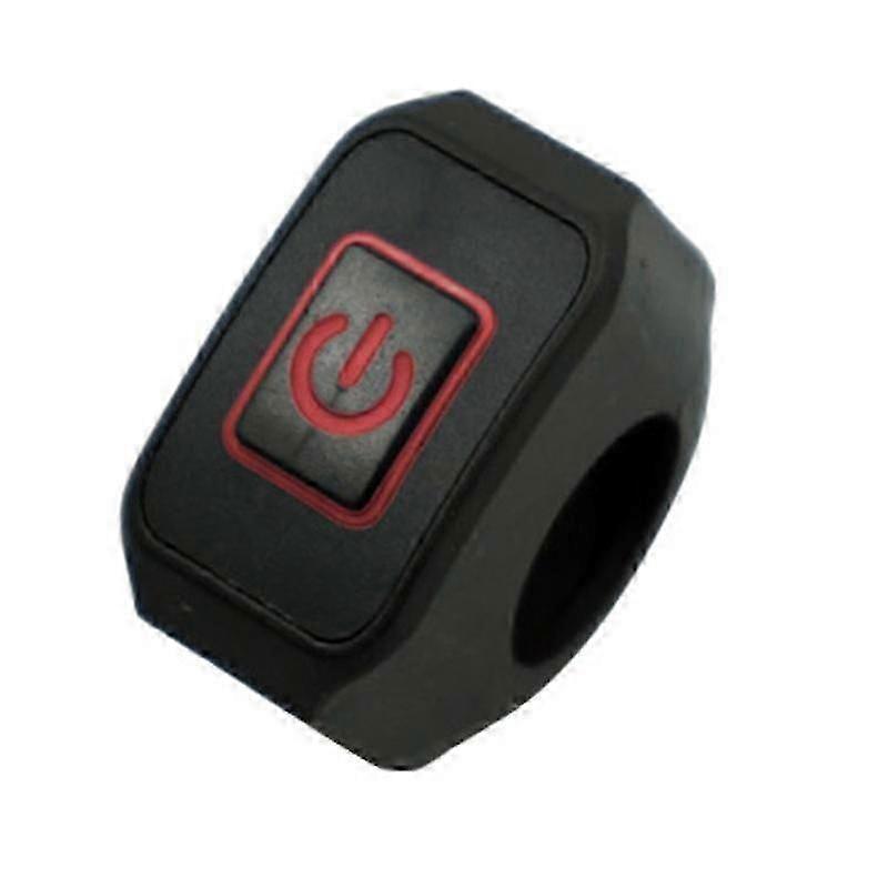 Waterproof Horn Handlebar Push Button On Off Switch Outdoor Lighting Motorcycle