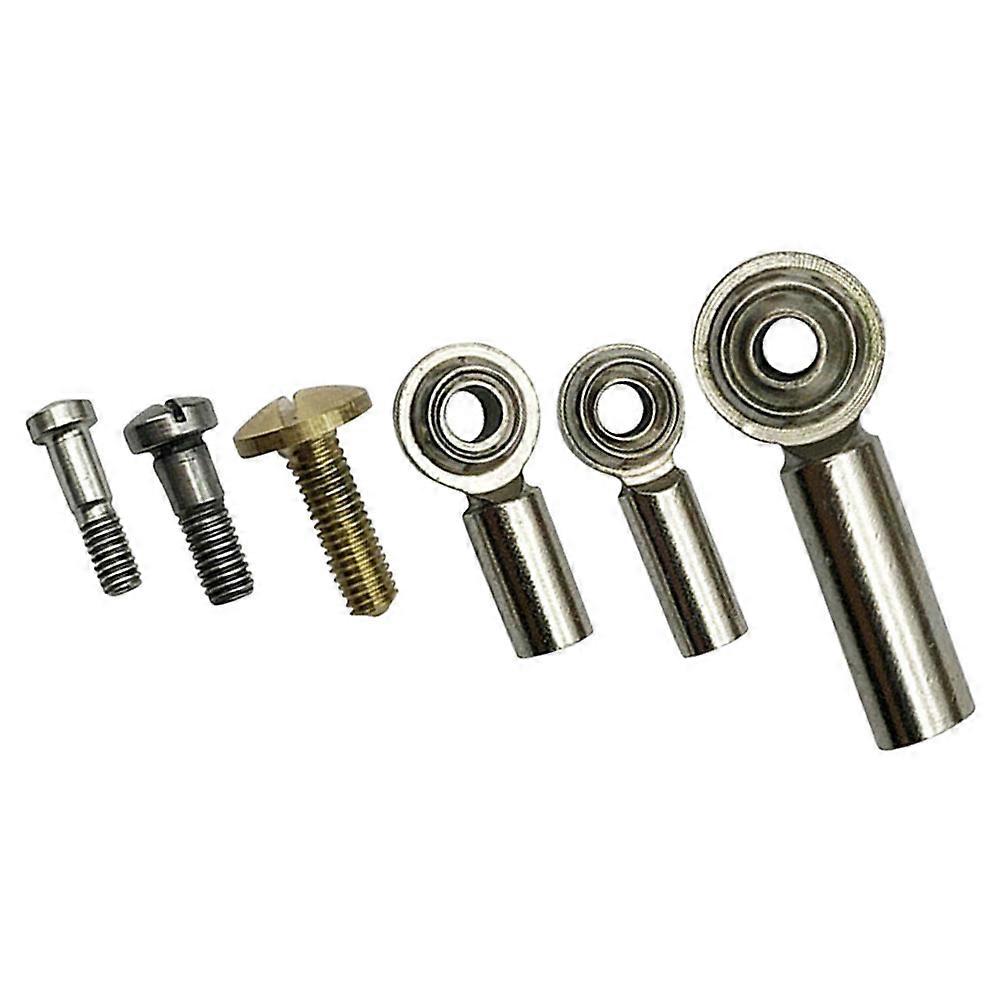 Finger Button Screws for Trumpet Maintenance 2Sets Assorted Color