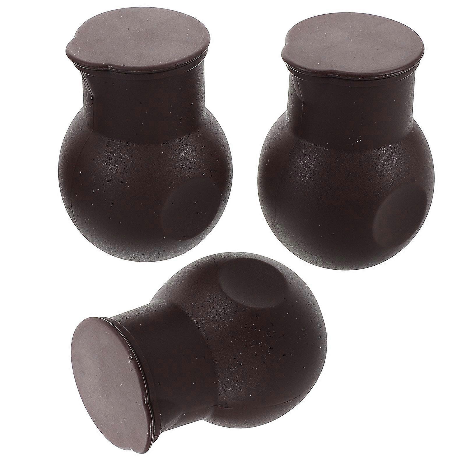 Silicone Chocolate Melting Pot for Baking with Easy Pouring 3Pcs Pack