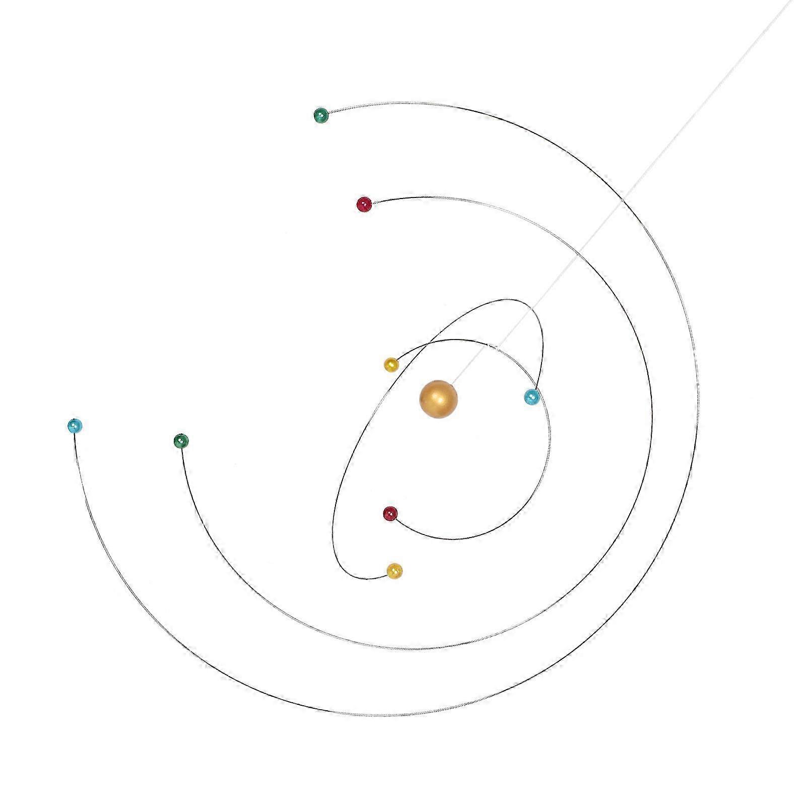 Hanging Mobiles Hanging Mobile Study Decorative Item Structure Metal 1Pcs