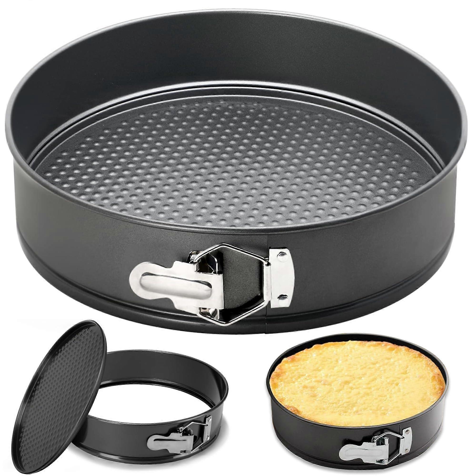 10 Inch Springform Cake Pan Nonstick Easy Release Cheesecake Pan with Removable Bottom