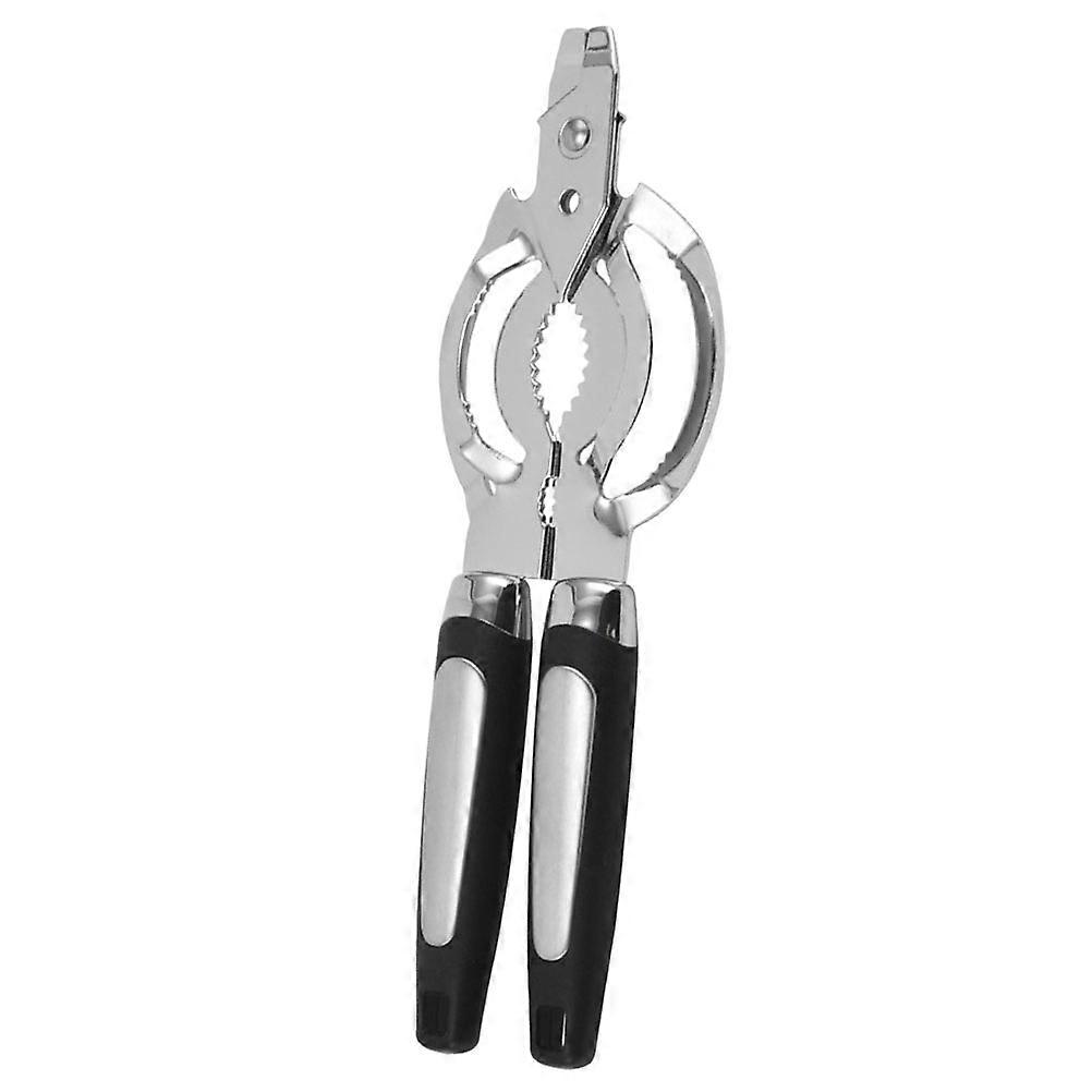 Stainless Steel Jar Opener with Multi Function Bottle Opener and Jar Lids Opening Tool