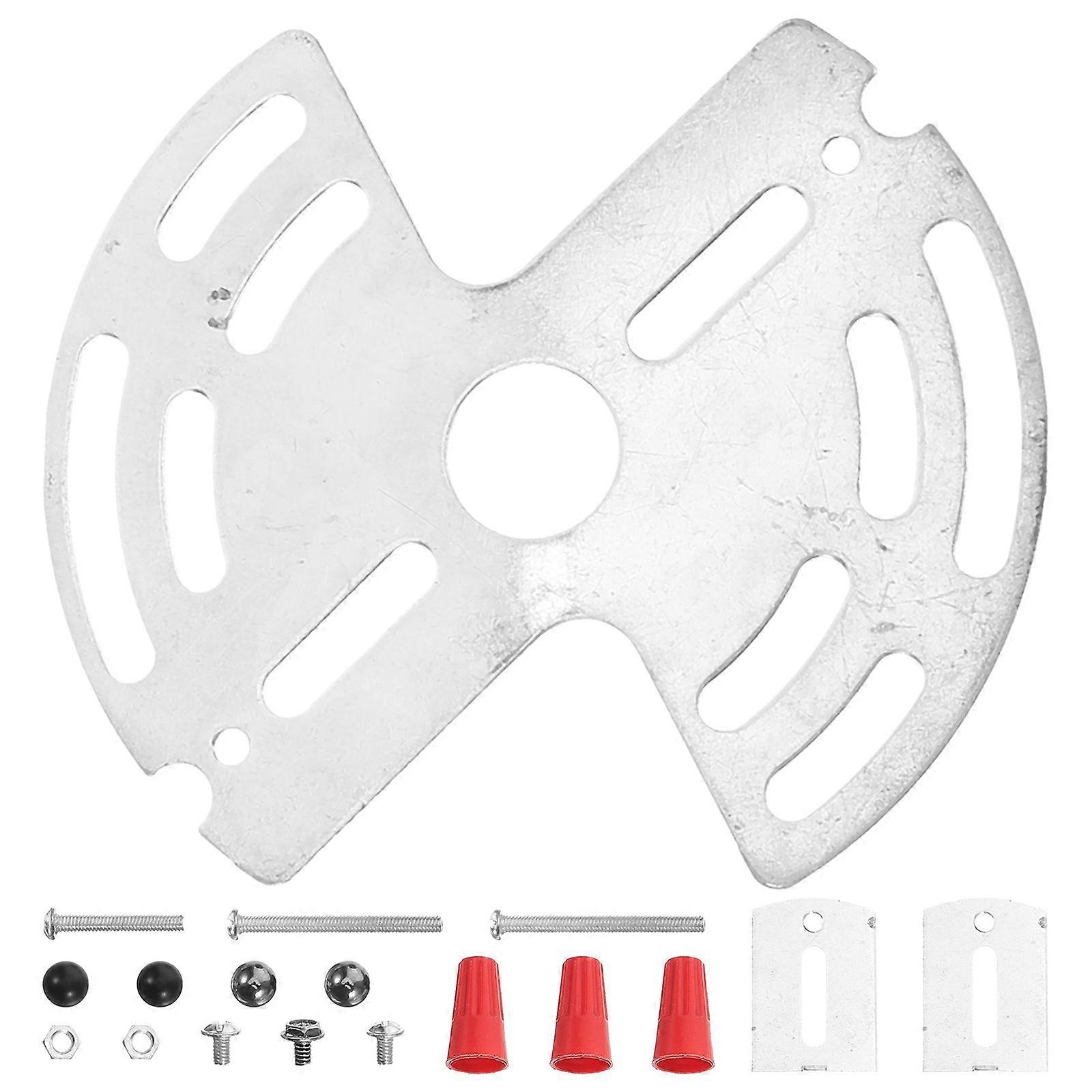 Light Fixture Mounting Bracket Iron for Hanging Chandelier 4Sets