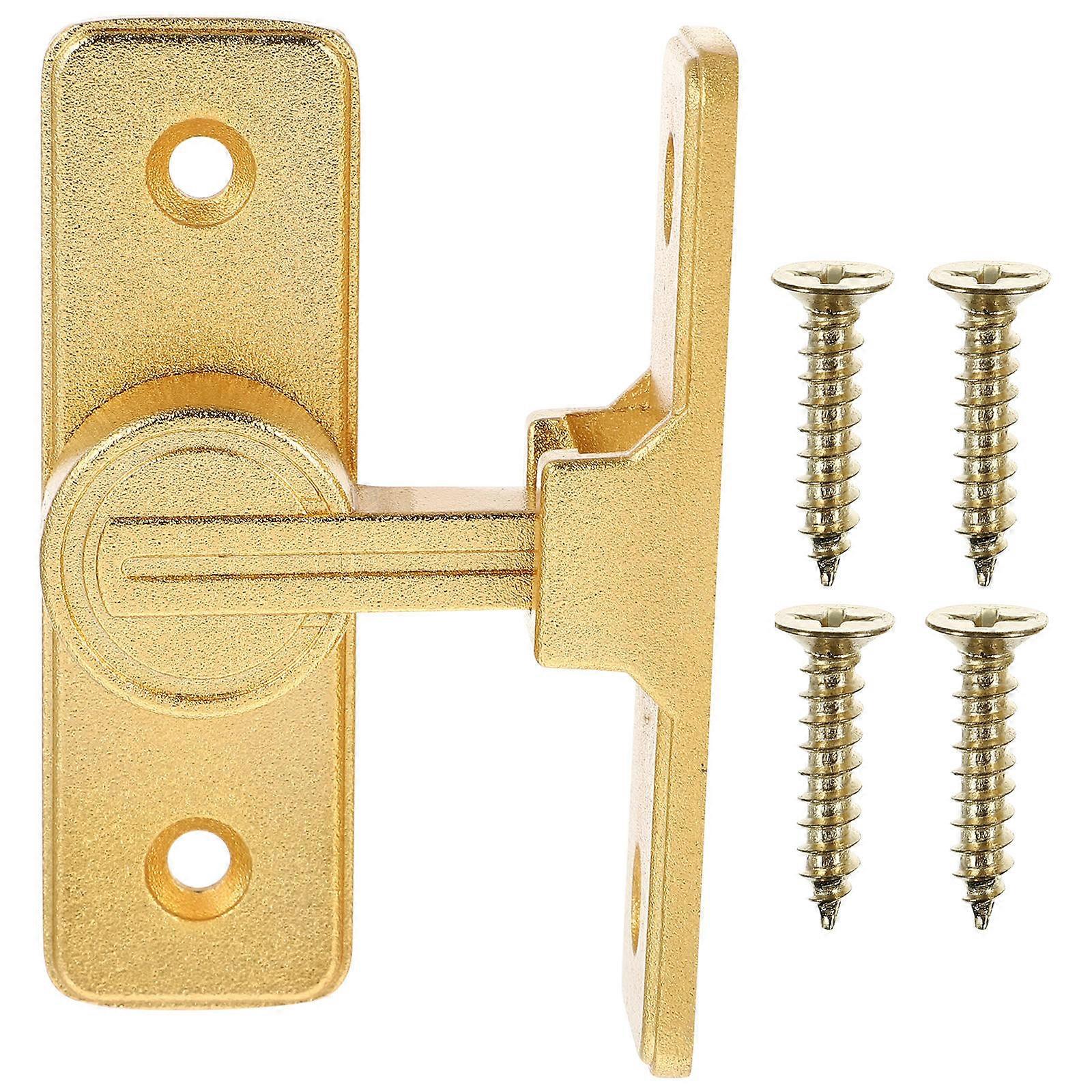 Luminous Flips Door Latch Lock for Door Use 5Pcs Adhesive