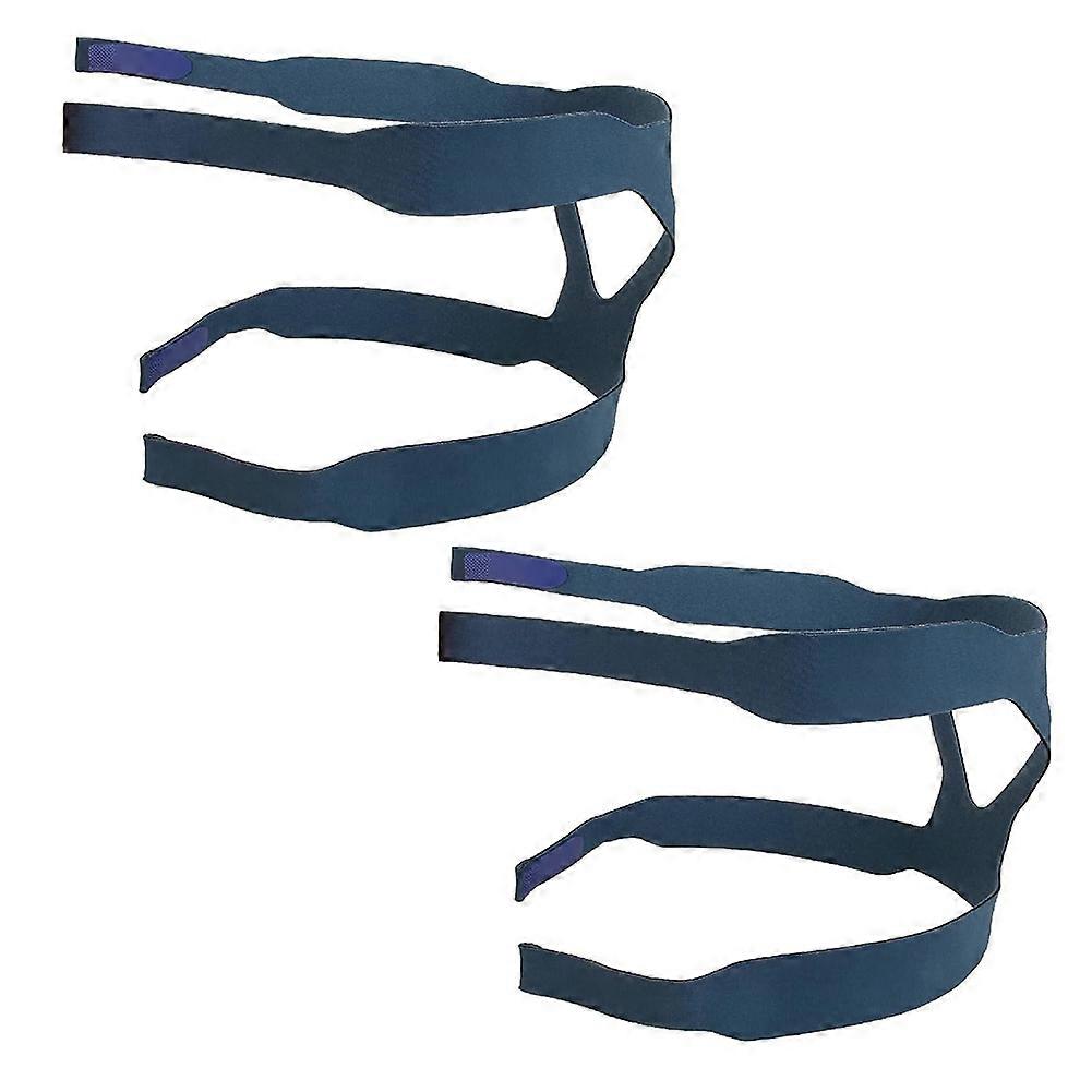 2 Packs Universal Headgear Strap Full Mask Replace Part CPAP Ventilator Headgear (Without Mask)