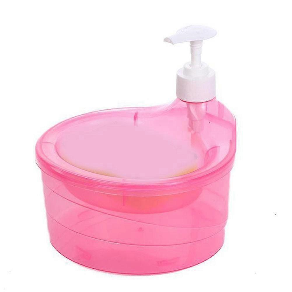 Cleaning Tools Dish Brush Outlet Box Soap Dispenser