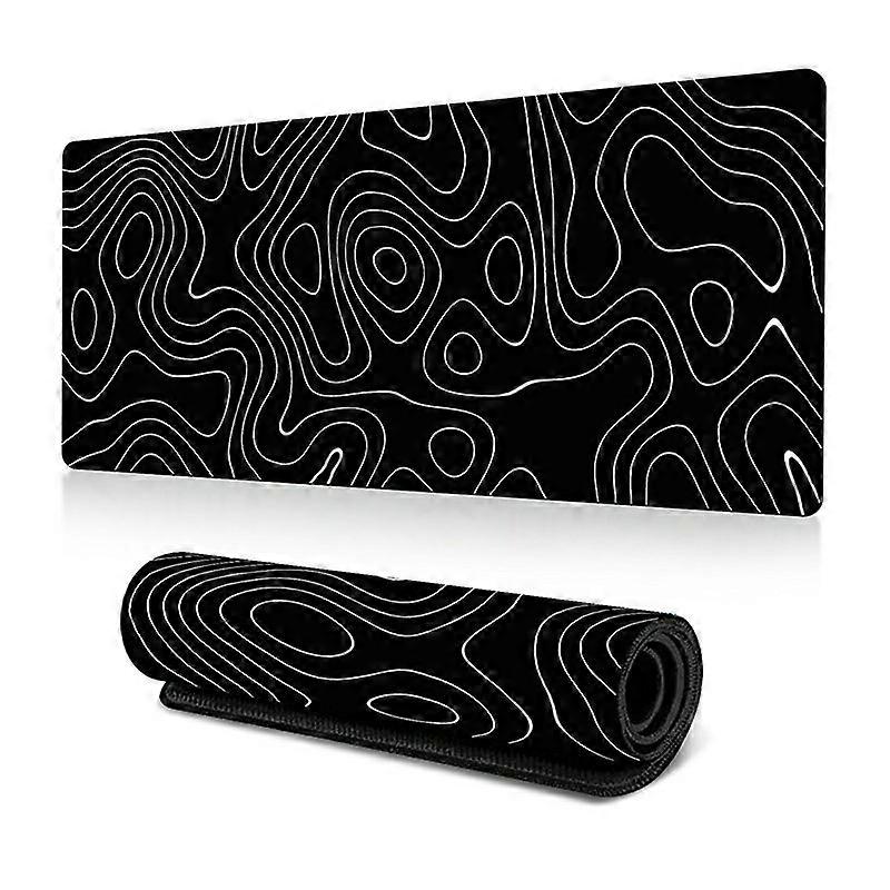 400*900*2mm Abstract Pattern Large Mouse Pad Rubber Computer Desktop Mat