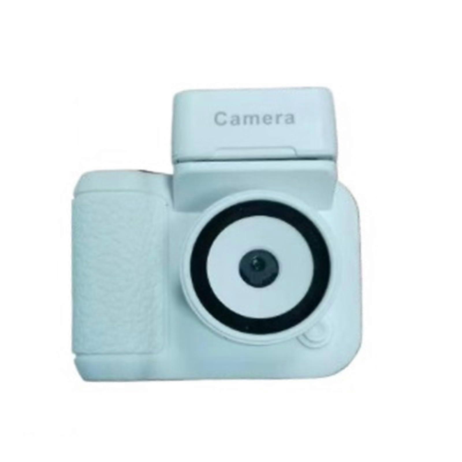 1080P HD Action Camera and Mini Camcorder with Display Screen for Diving, Cycling, Vlogging White