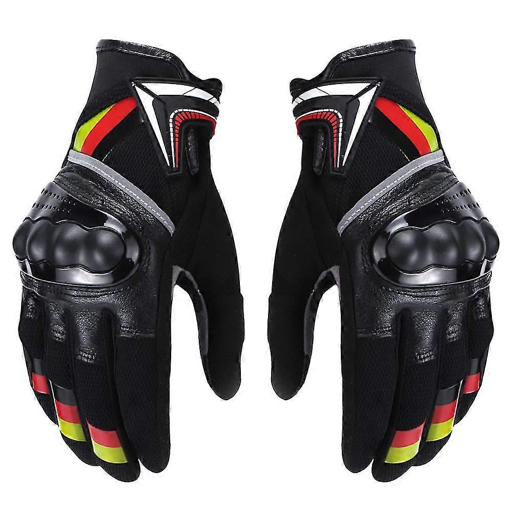 Hard Shell Crash Proof Touch Screen Cycling Motorcycle Racing Protective Gloves
