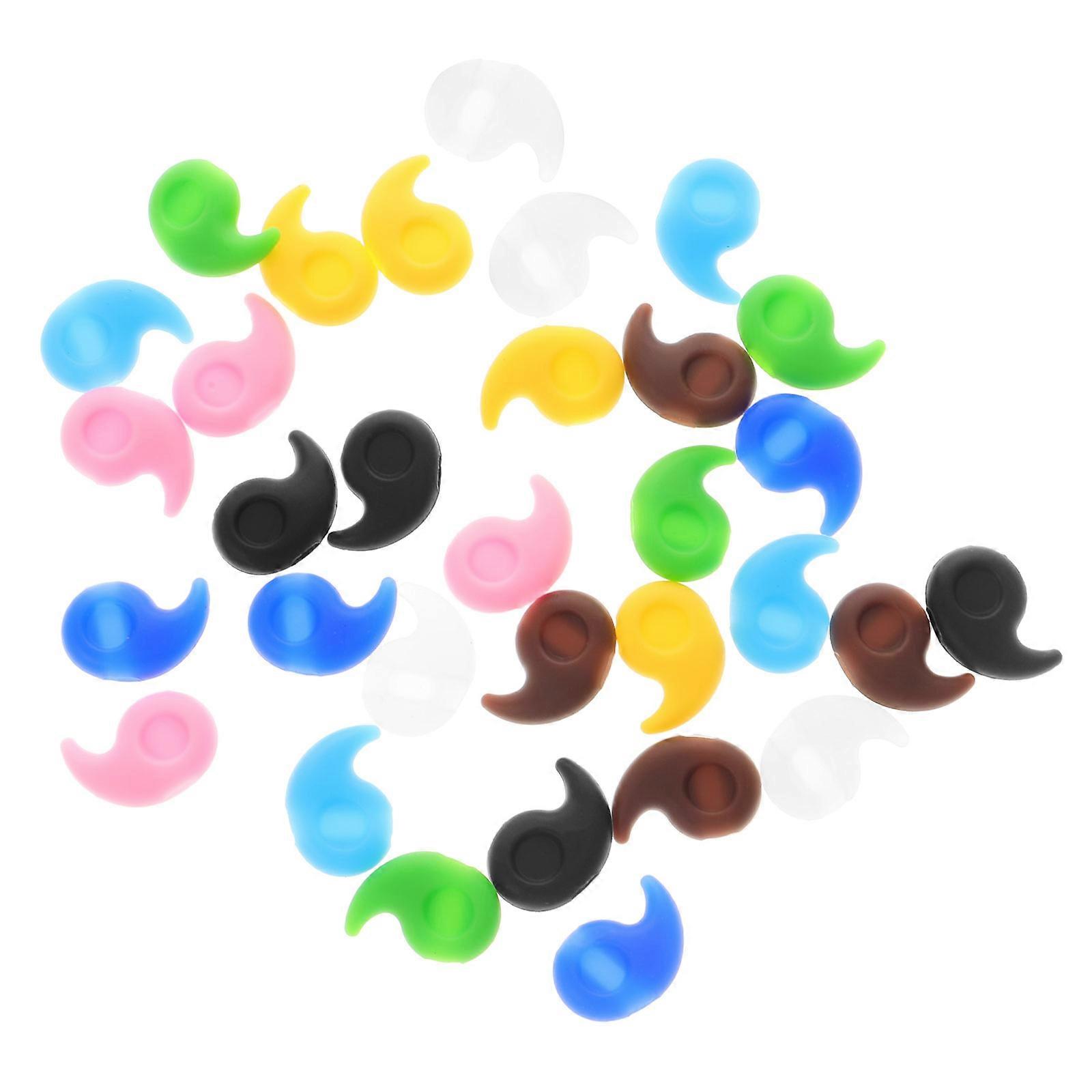 Silicone Glasses Ear Hook Eyeglass Retainer for Secure Hold 32Pairs