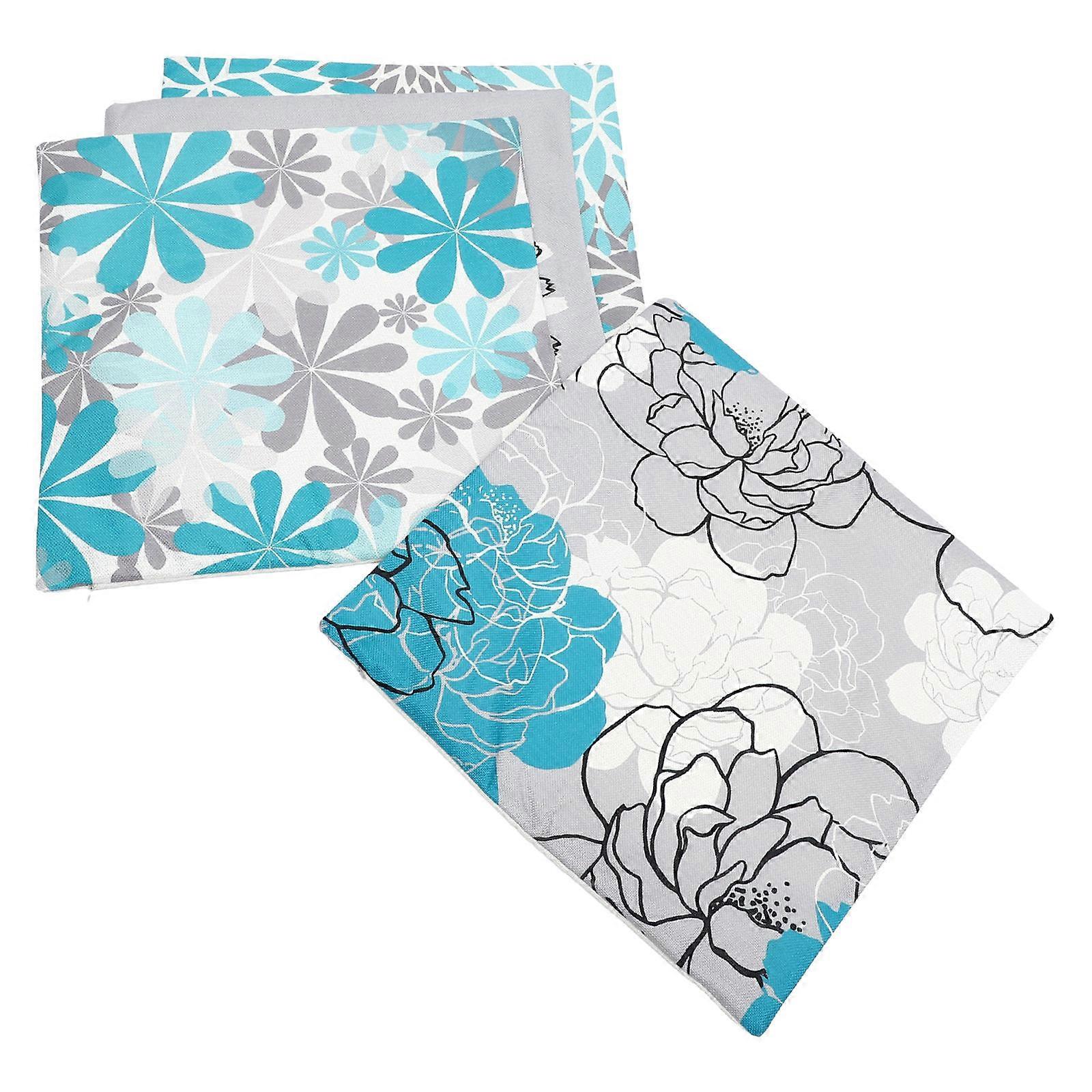 Square Pillowcases Throw Pillow Cover for Comfortable Use 4Pcs Pack