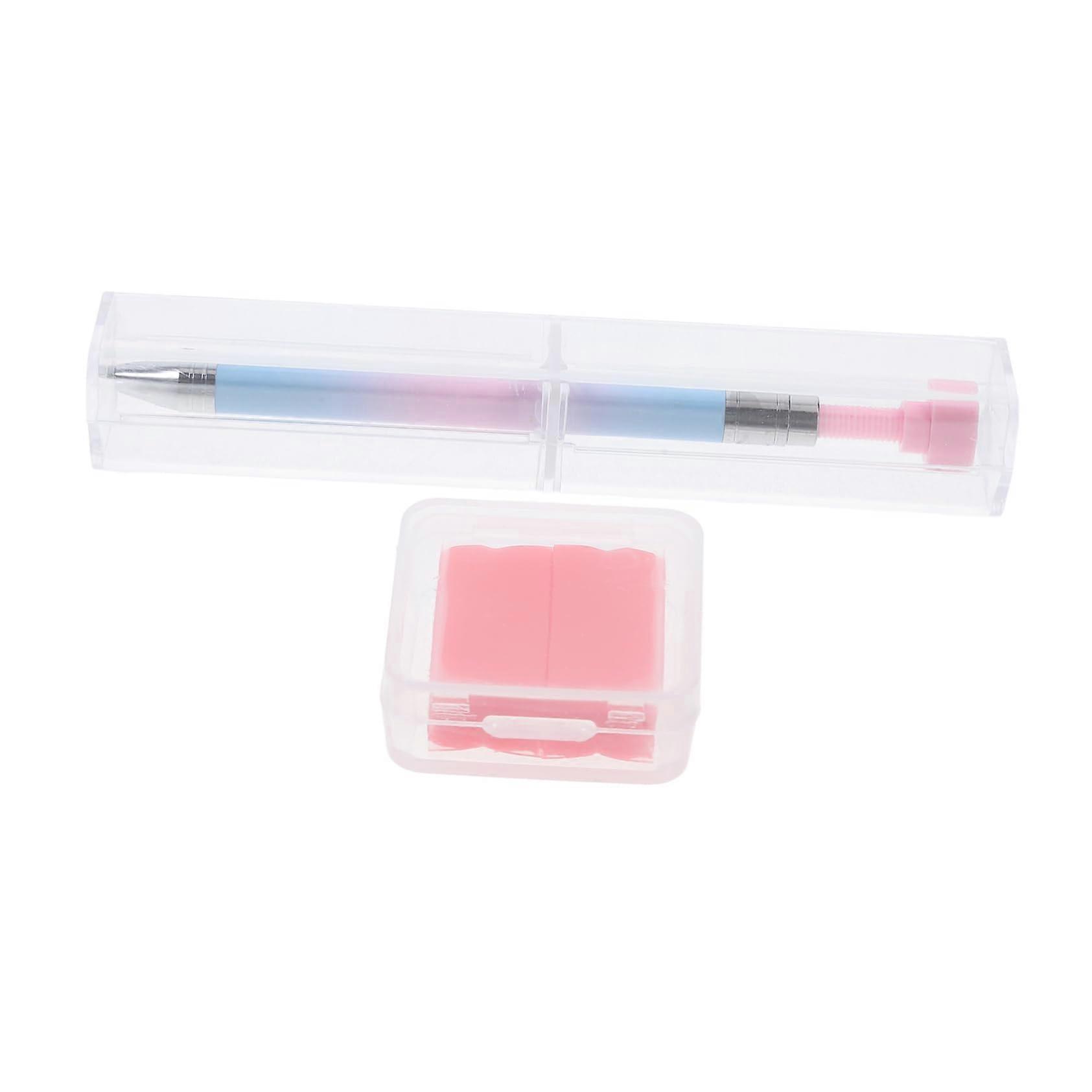 Nail Art Rhinestone Picker Pen with Dual Use Crystal Dotting Tool for Precise Gem Placement