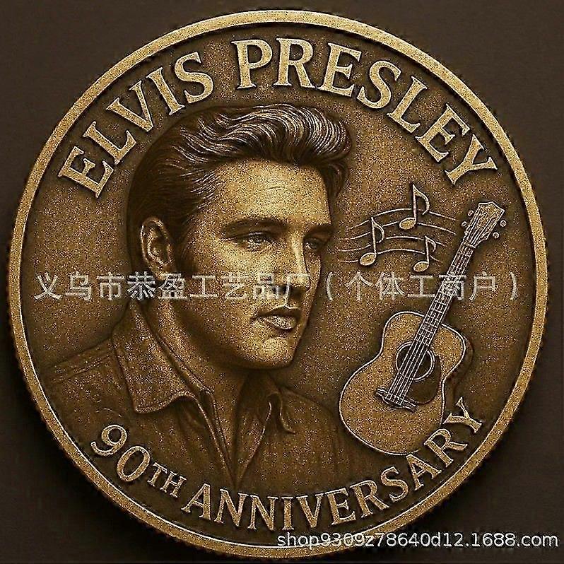 Elvis Presley 90. Jubiläumsmünze