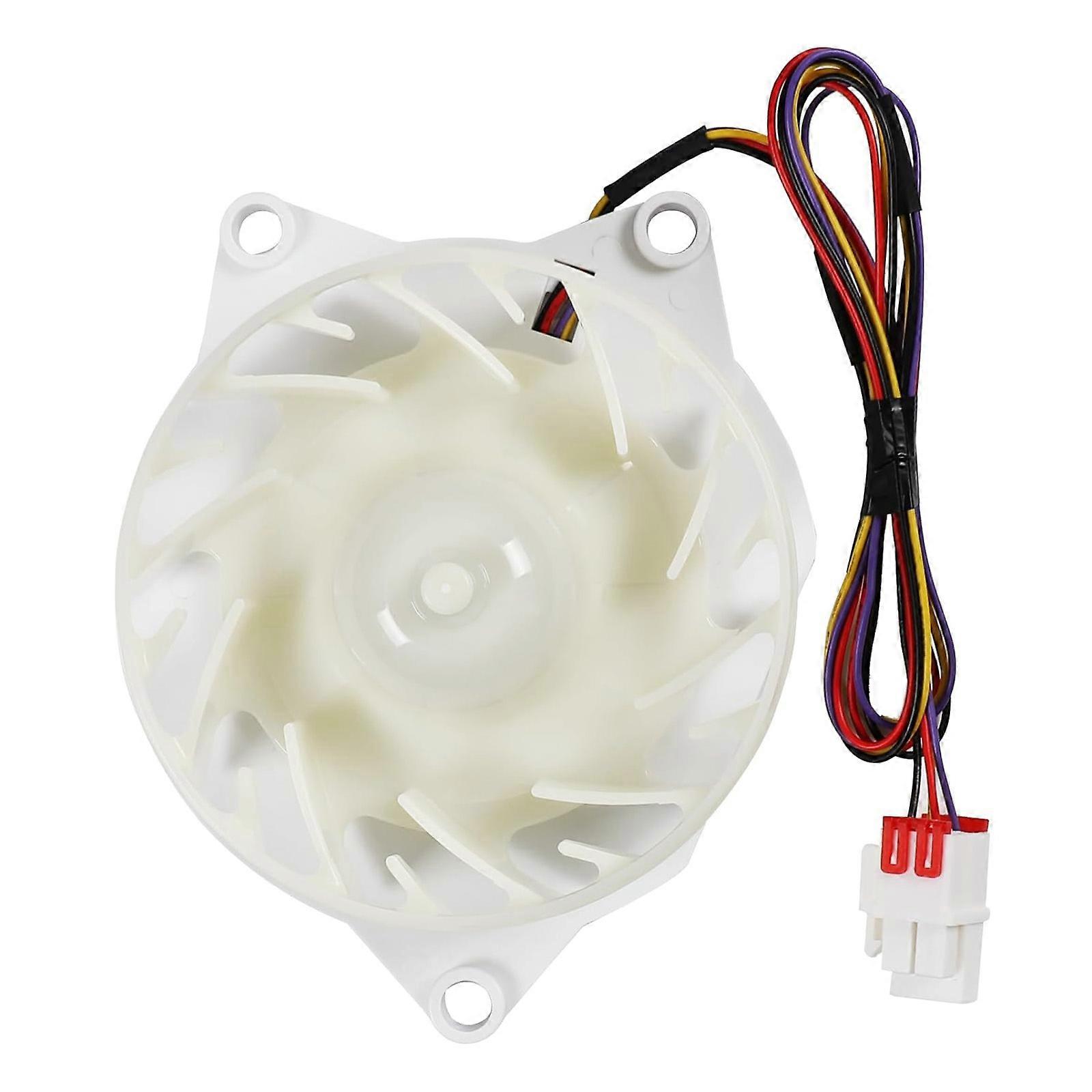 Consistent Replace Refrigerator Cooling Fan Motor Replacement Unit Strong Plastic Component Suitable for Multiple Models Multicolor