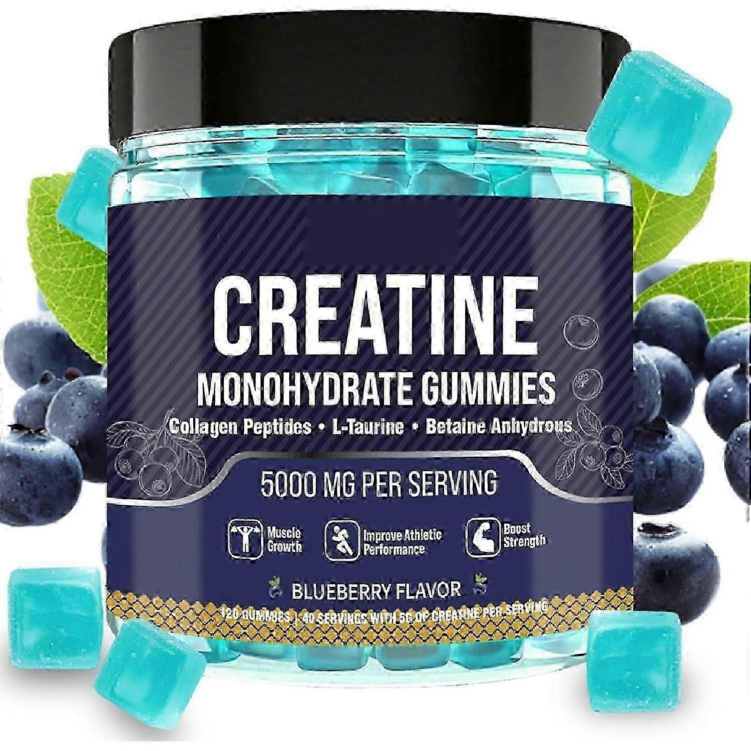 120-count new Creatine Gummies (sports gummies)
