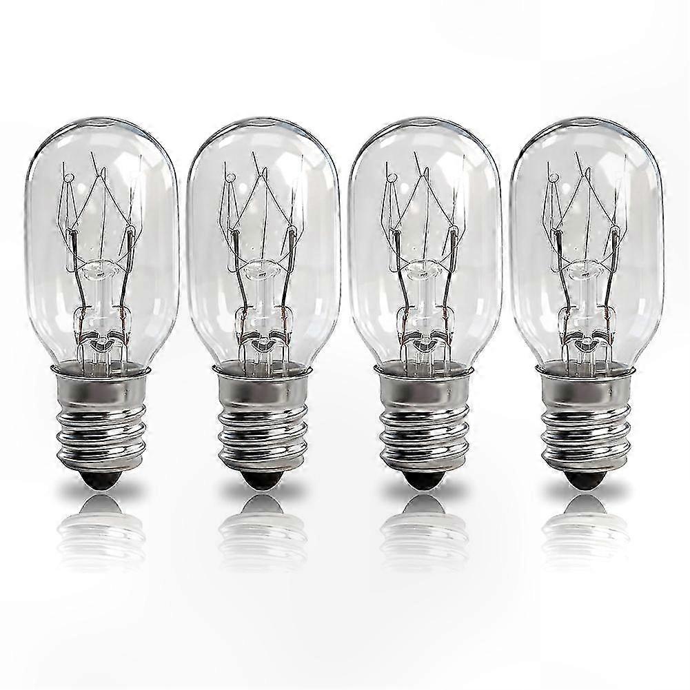 4-Pack E12 Base Sewing Machine Light Bulbs, 20W 120V Replacement for Multiple Models