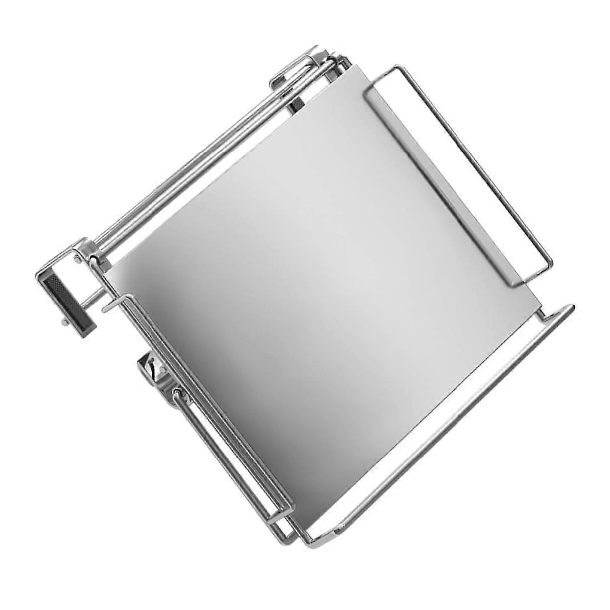 Over the Door Storage Rack Foldable Stainless Steel Kitchen Organizer Space Saving MultiUse