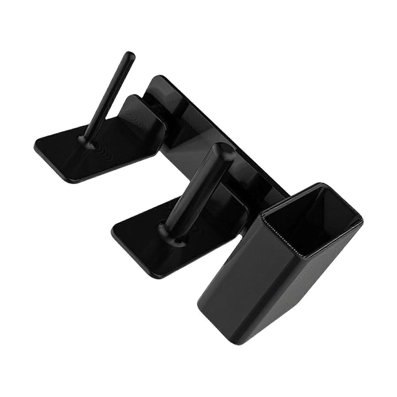 Slush Machine Cup Holder with Side Mounted Lid and Straw Organizer, Space Saving Drinkware Rack