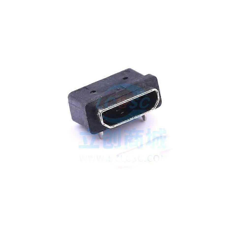 2 Pcs IPX6 Waterproof Micro USB Connector Socket for PCB, Durable Surface Mount MicroB