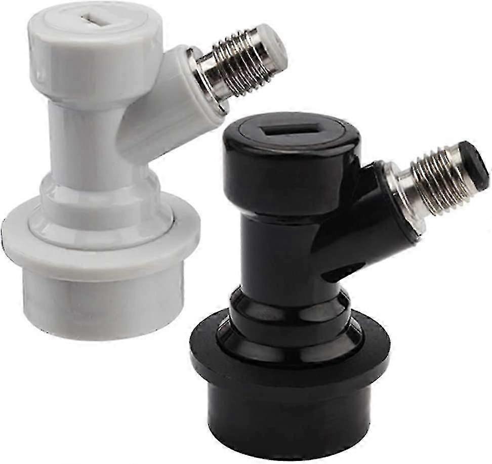 Ball Lock Gas & Liquid Disconnects for Home Brewing (2pcs)