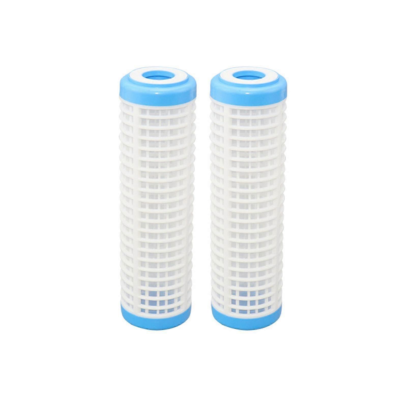 2 PCS Reliable 10" Water Filter Pre Filter Universal Filter Water Filter Household Filter Elements Plastic Material Edition 0118