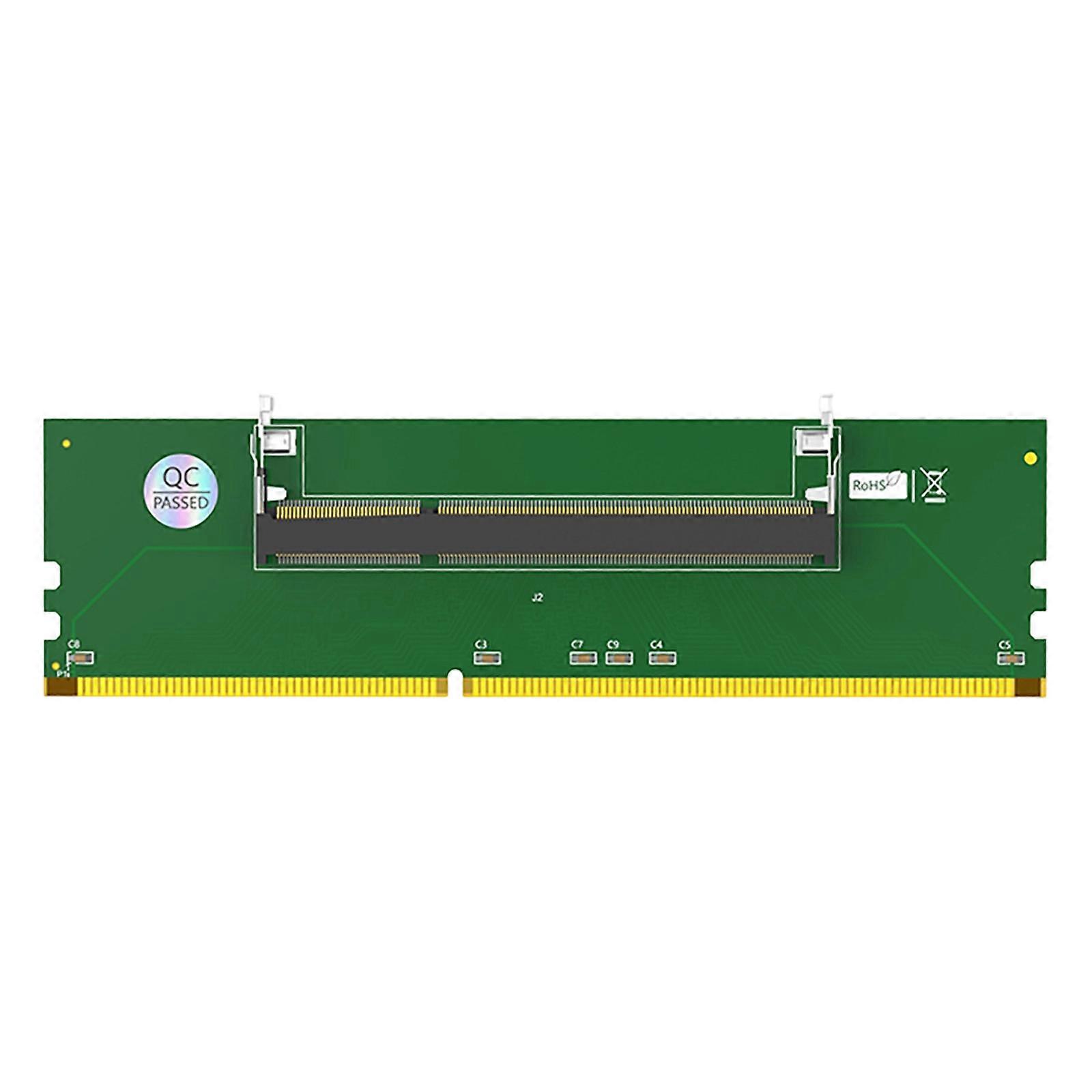 Reliabled Metal Laptop To Desktop Transfer Memory Adapter Card For DIY Builds And Part Upgrades Without Extra Tools Multicolor