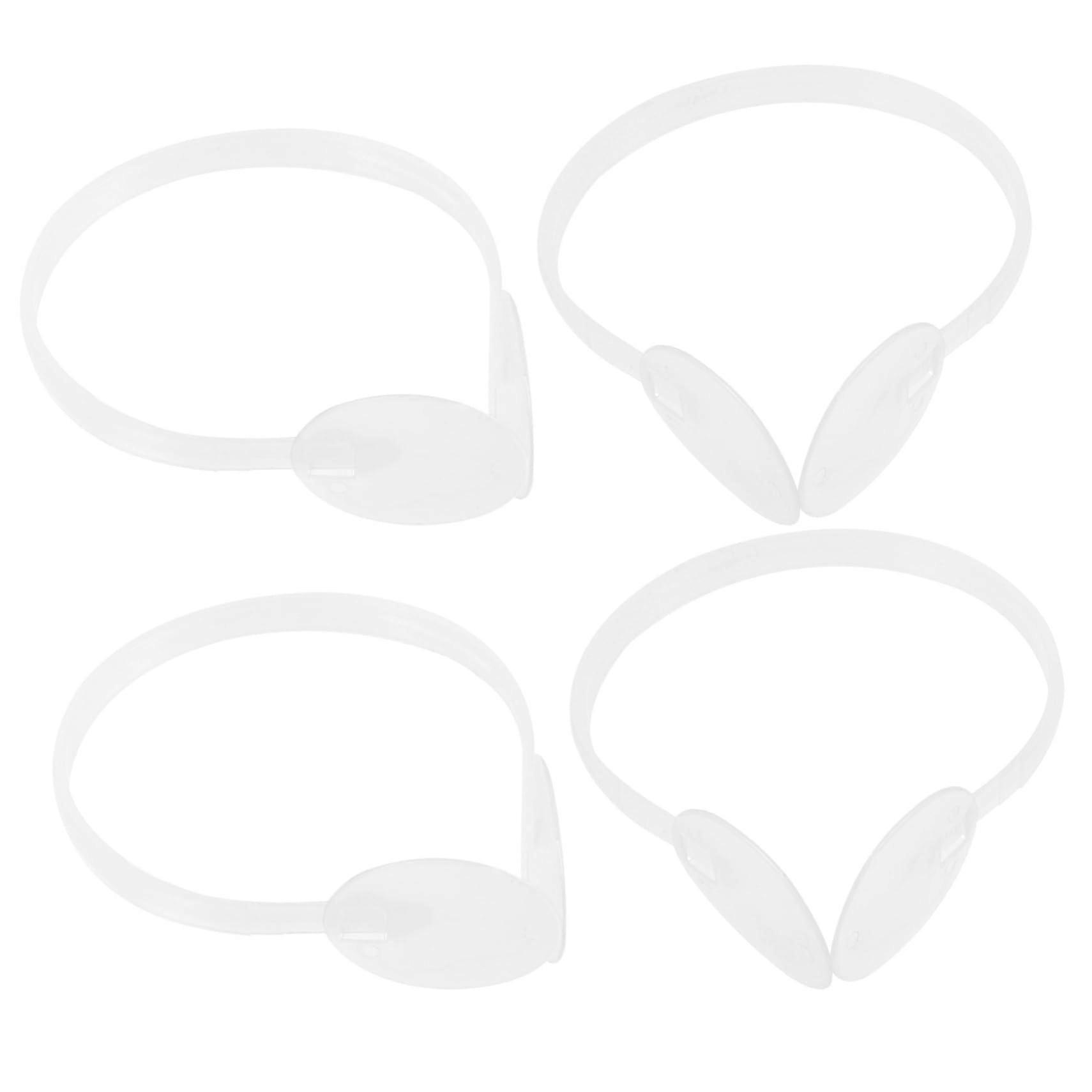 4pcs Durable Plastic Earmuff Frame Holder and Rack for DIY Storage and Workshop Display