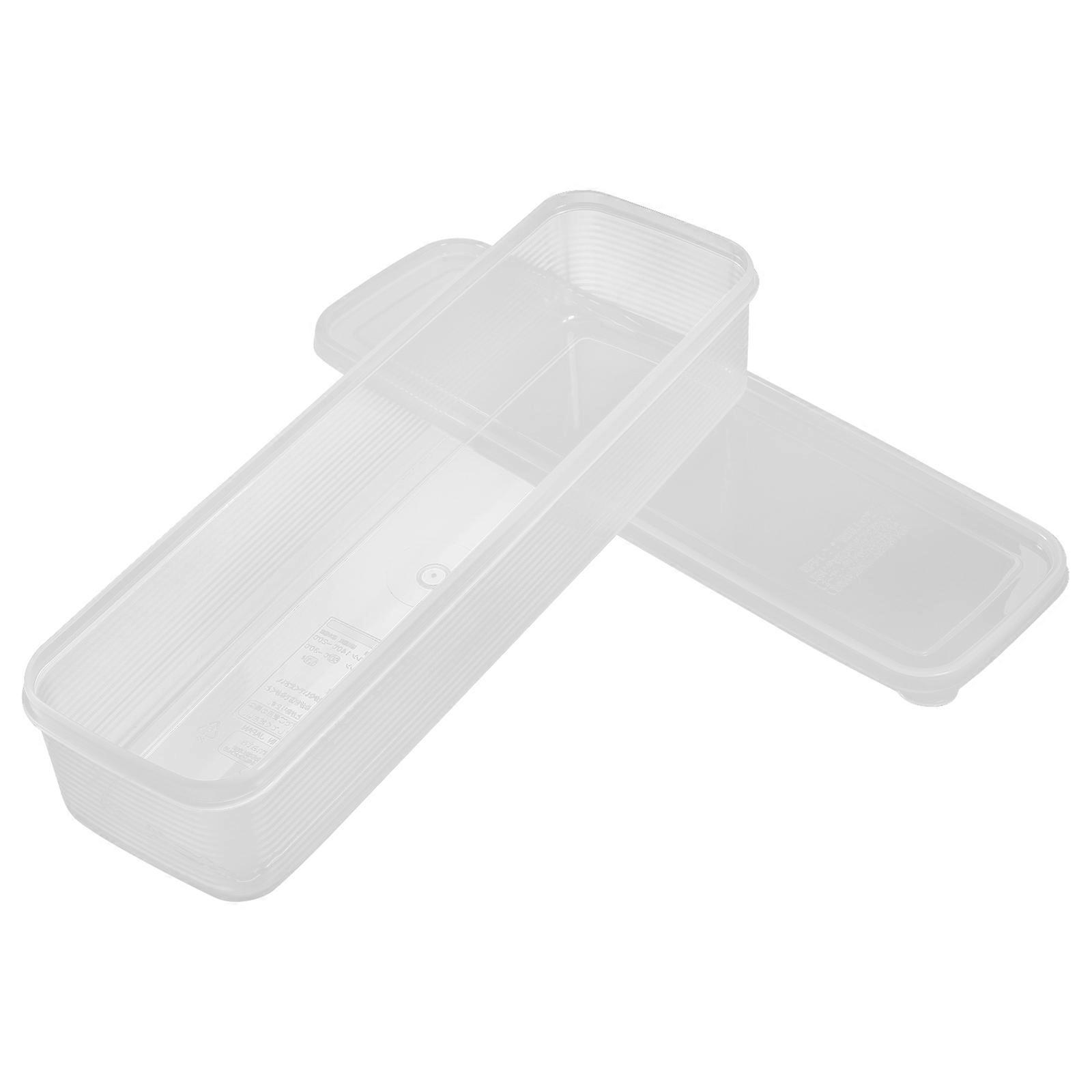 Transparent Plastic Bread Holder for Keeping Flavor and Freshness Kitchen Bread Box Container