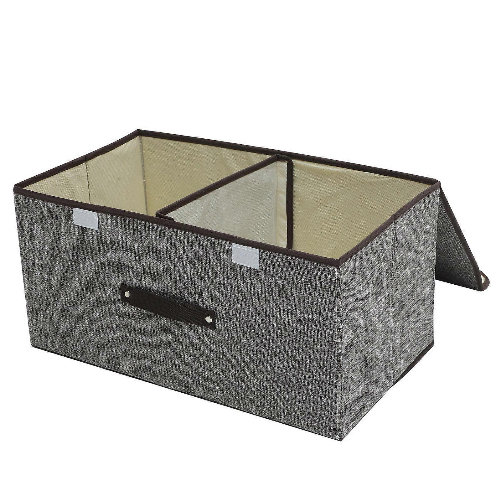 Rectangular Clothing Organizer Storage Box With Mildew-resistant Feature For Outdoor Activities 1Set