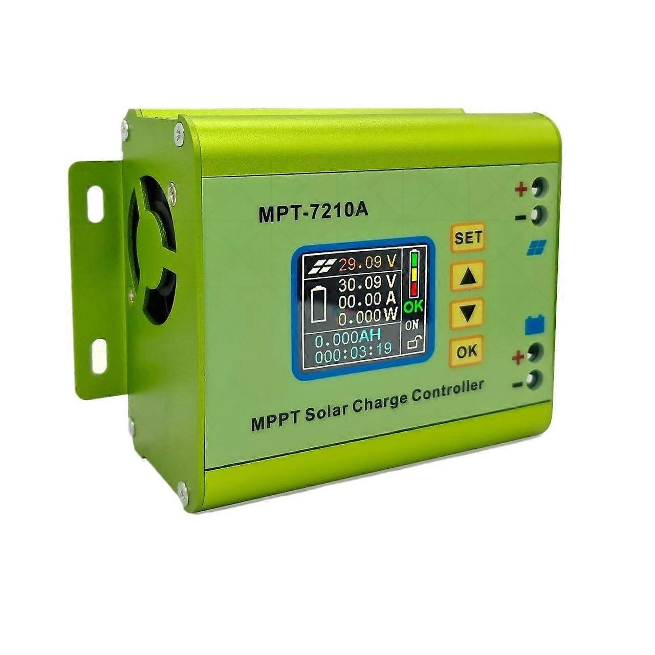 100% MPPT Solar Charge Controller 24V72V 10A Boost Function 600W OffGrid Battery Charger
