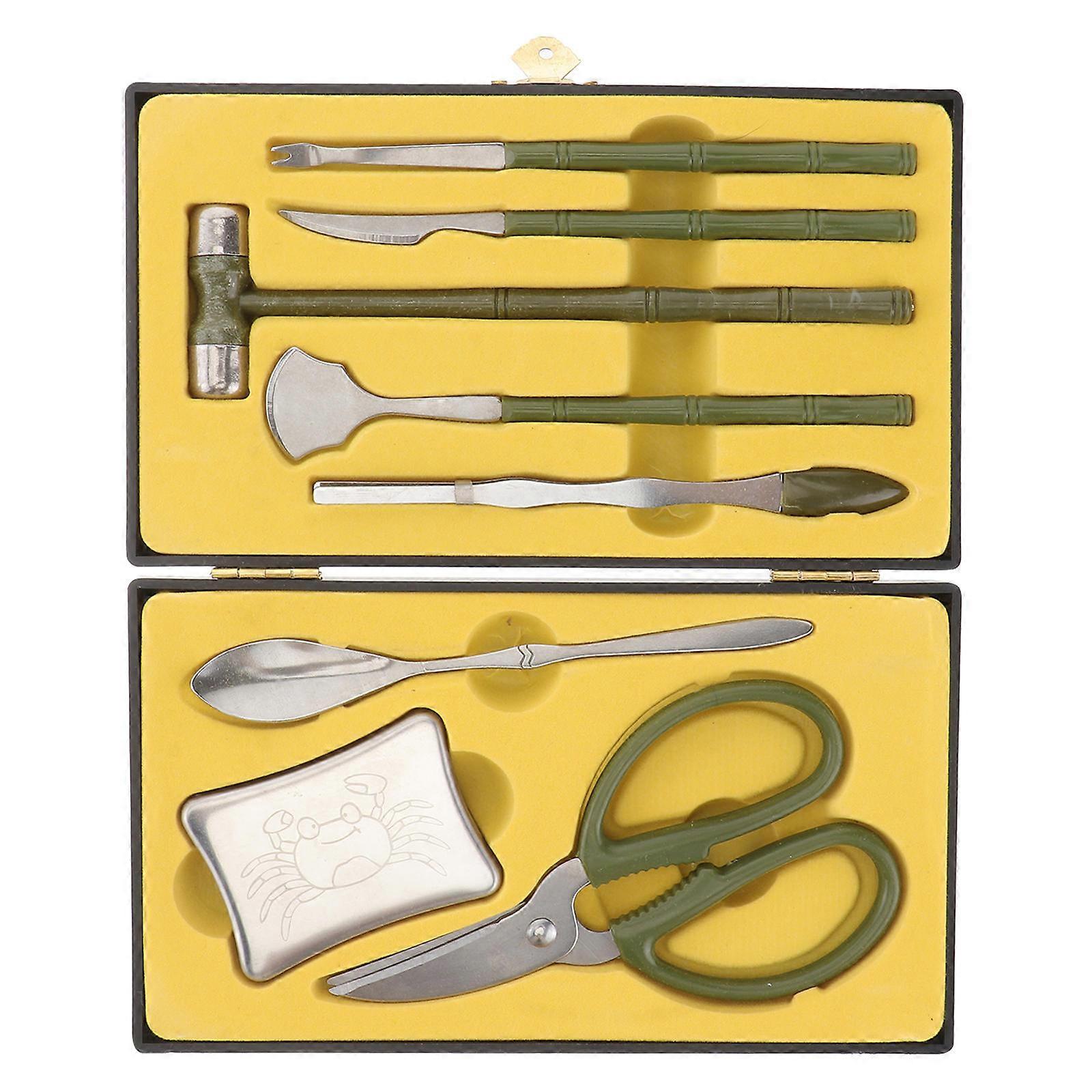 8Pcs High- Shelling Tools Set Ideal For Restaurant Use Shell Peeling Tools Perfect For Dining Experience