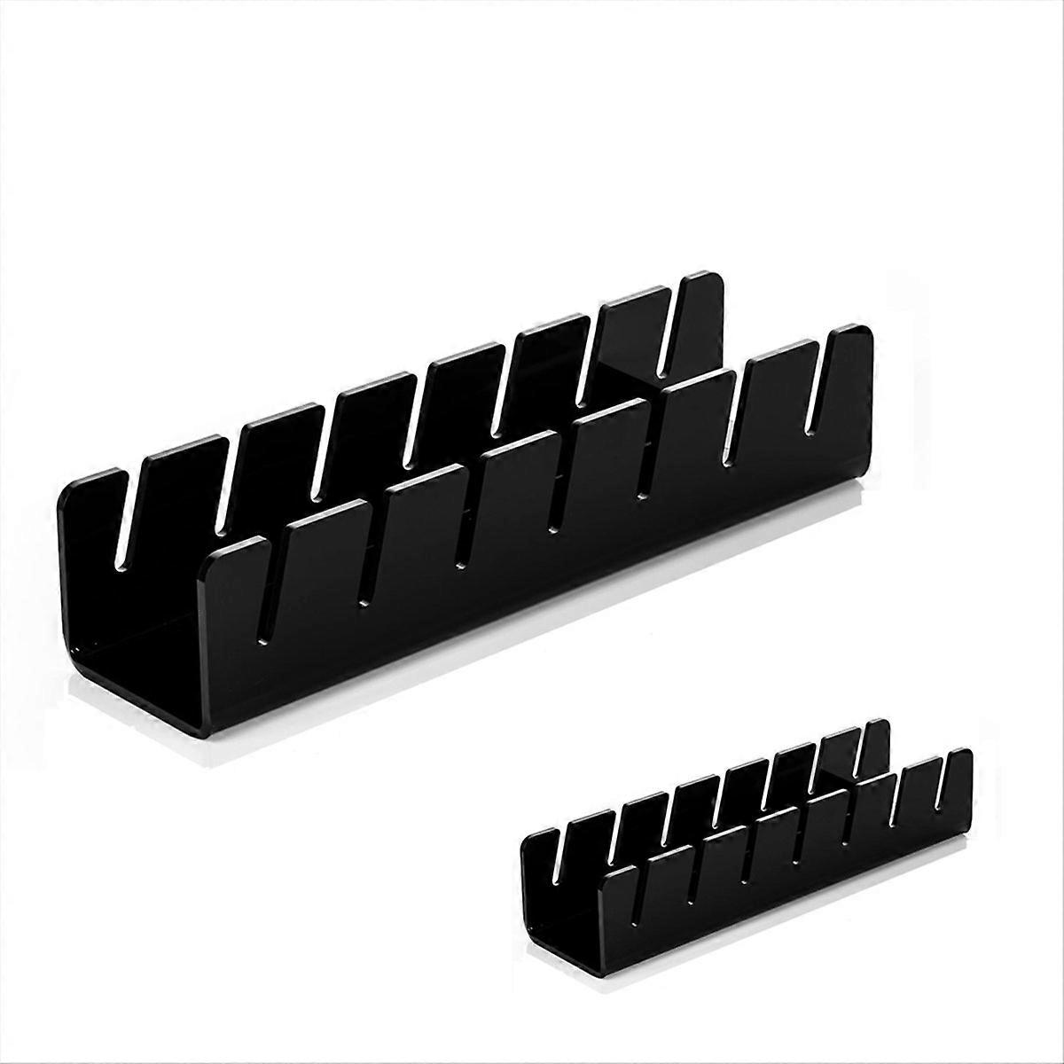 Hat Stand for Baseball Caps,2Pcs No Install Hat Organizer,Black