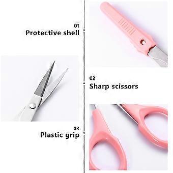 Wimpernschere aus Edelstahl, 3-teiliges Beauty-Werkzeugset